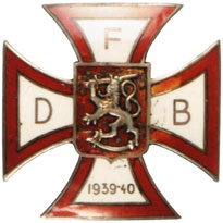 Cross of the Danish Voluteer Battalion in Finland 1939-40