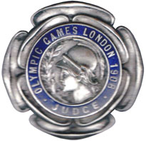 Olympic games London 1908, judge badge.